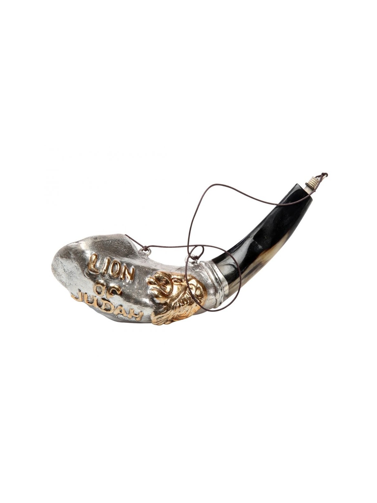 Rams Horn Anointing Vessel Sterling Silve... | Sterling Silver Shofars