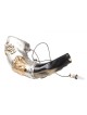 Récipient d'onction en corne de bélier en argent sterling... | Shofars en argent sterling