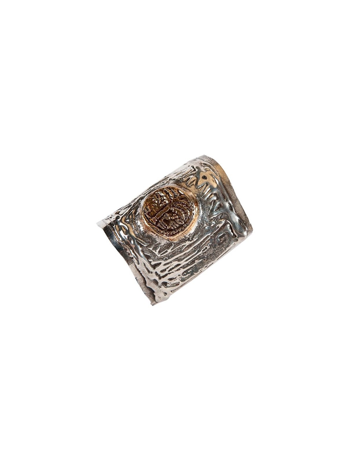 Motif de Jérusalem en argent sterling yéménite... | Shofars en argent sterling