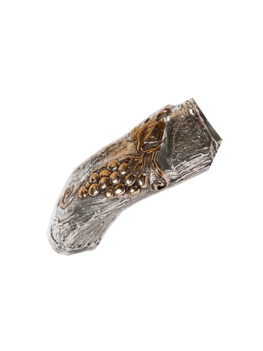 Seven Branch Menorah Sterling Silver Yeme... | Sterling Silver Shofars