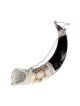 Onction du Shofar yéménite en argent sterling... | Shofars en argent sterling