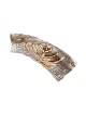 Menorah couleur or sur argent sterling Yem... | Shofars en argent sterling