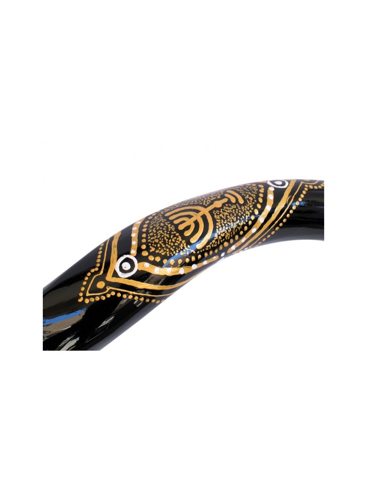 Shofar Ten Com yéménite peint à la main pour collectionneurs... | Shofars décorés
