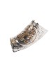 Pièce de palmier dattier et argent sterling de Jérusalem... | Shofars en argent sterling