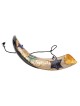 Anointing Painted Yemenite Shofar Star of David | Decorated Shofars