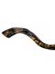 Collectionneurs peints à la main Shofar Menorah yéménite | Shofars décorés