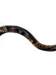 Collectionneurs peints à la main Shofar Menorah yéménite | Shofars décorés