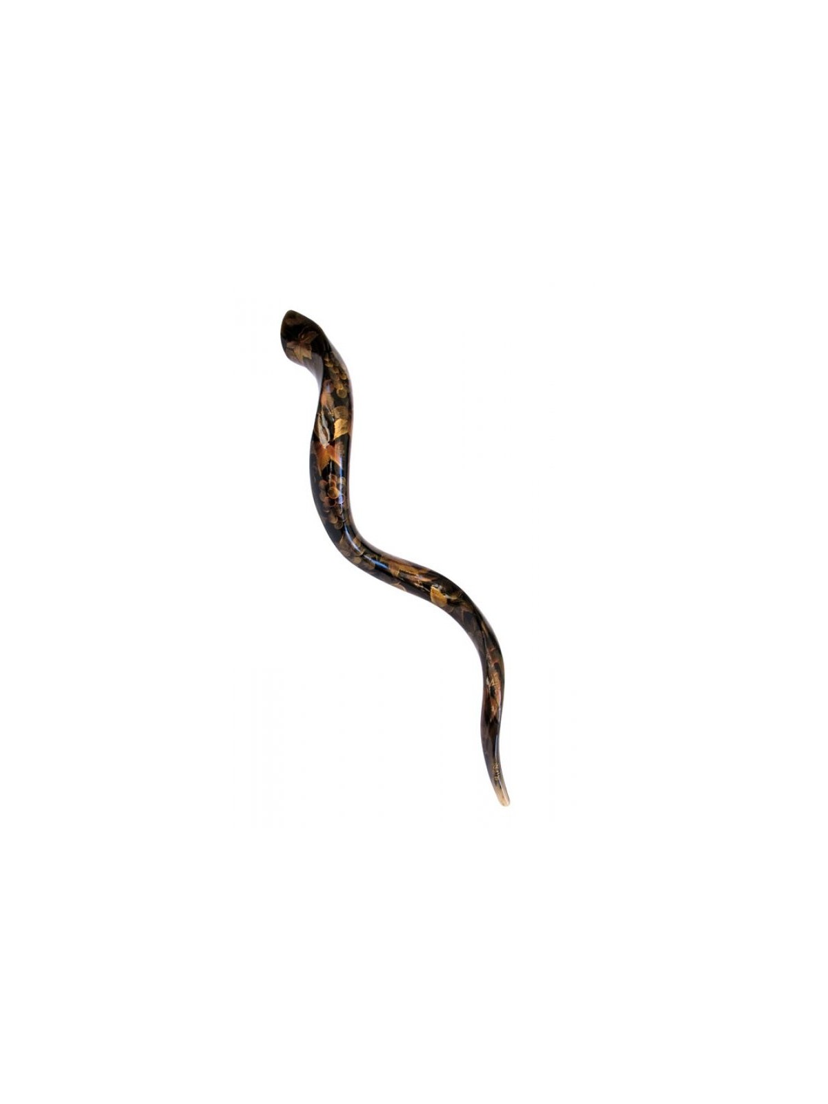 Shofar or yéménite peint à la main pour collectionneurs... | Shofars décorés