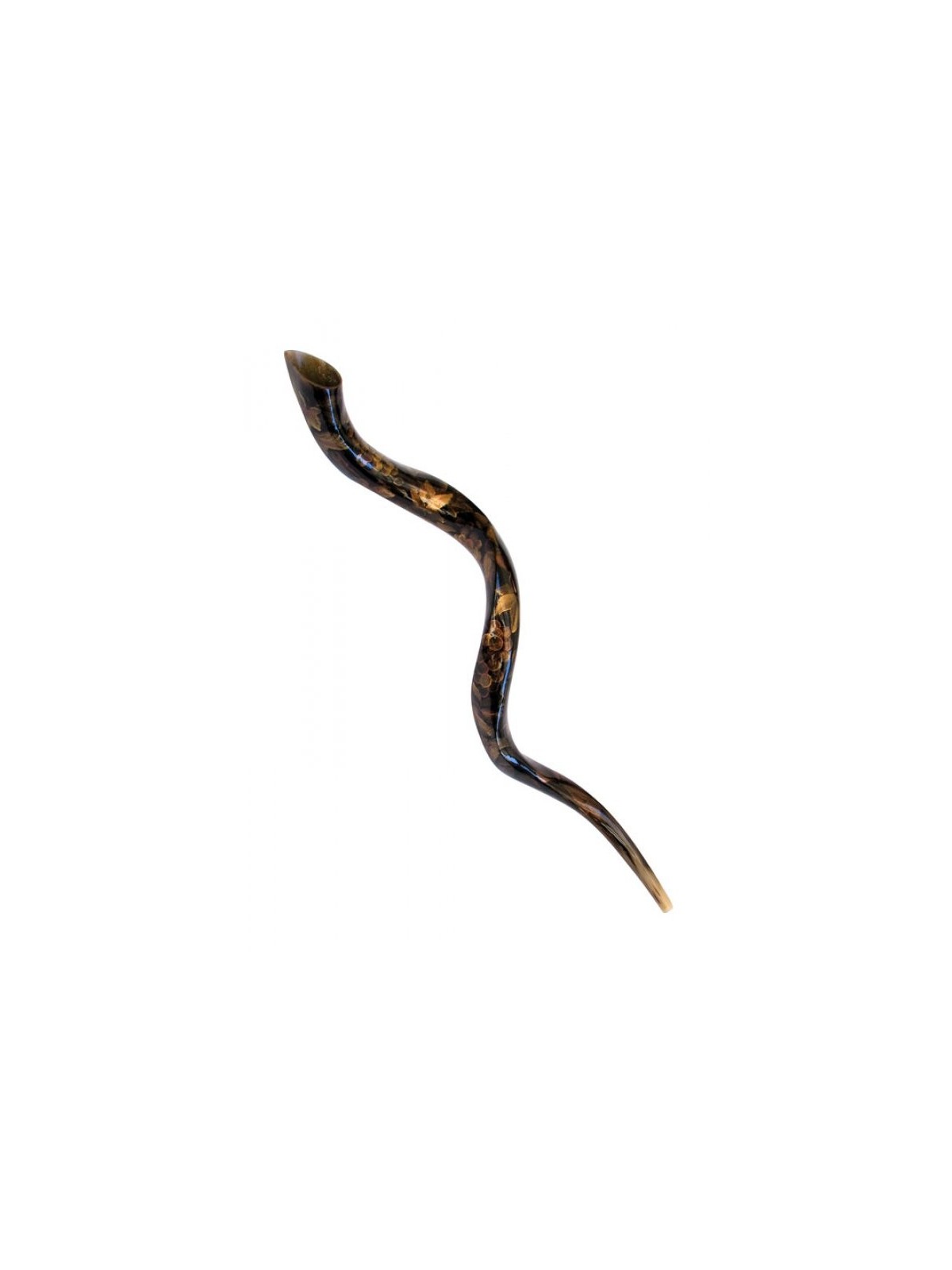 Shofar or yéménite peint à la main pour collectionneurs... | Shofars décorés