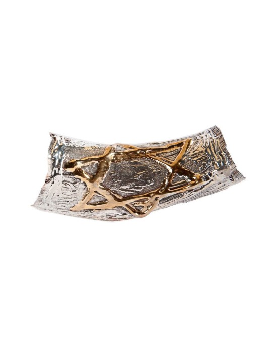 Étoile de David Feuille Design Argent Sterling... | Shofars en argent sterling