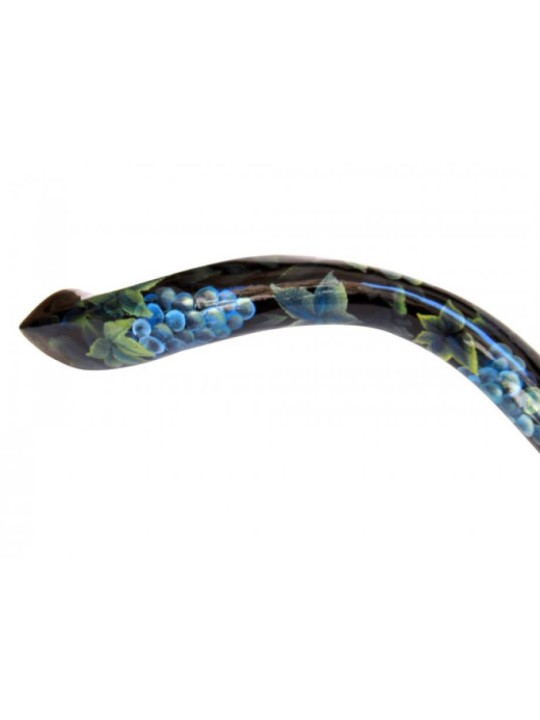 Collectionneurs peints à la main yéménites Shofar Grapevine | Shofars décorés