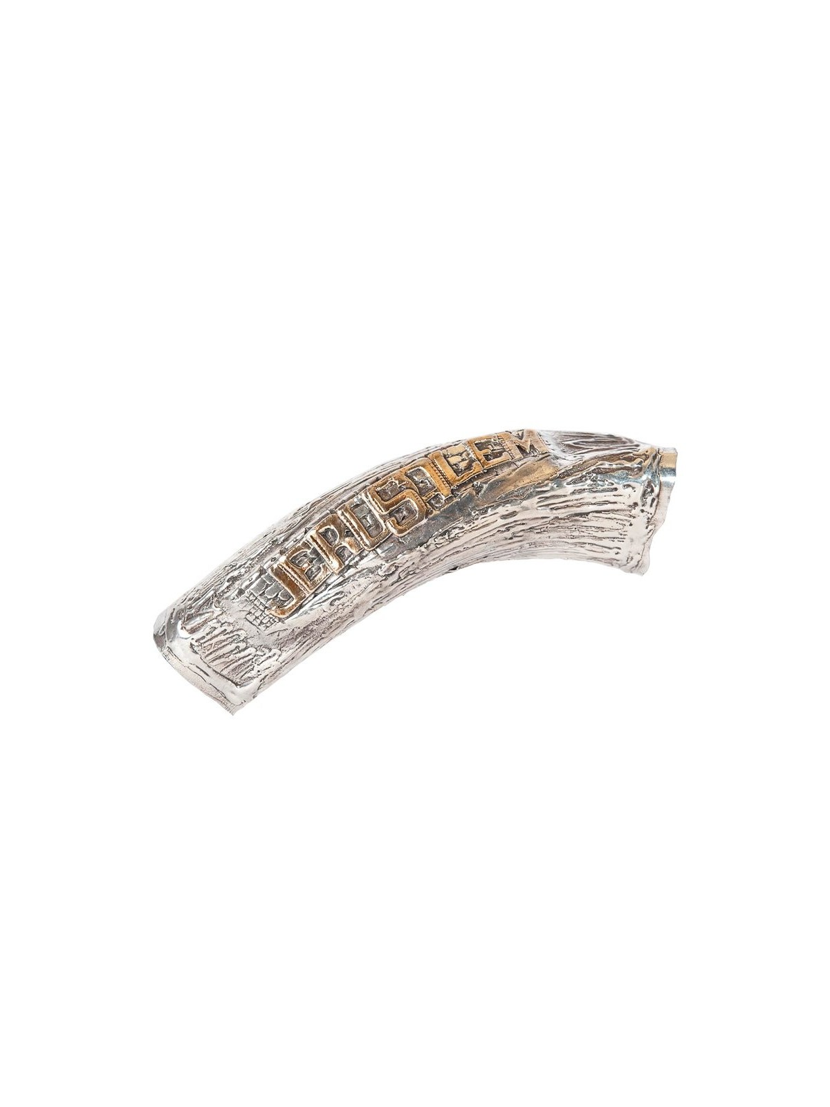 Jérusalem Antique Coin Design Argent Yeme... | Shofars en argent sterling