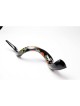 Shofar yéménite peint à la main avec grenades | Shofars décorés
