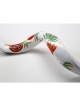 Shofar yéménite peint à la main avec des grenades... | Shofars décorés