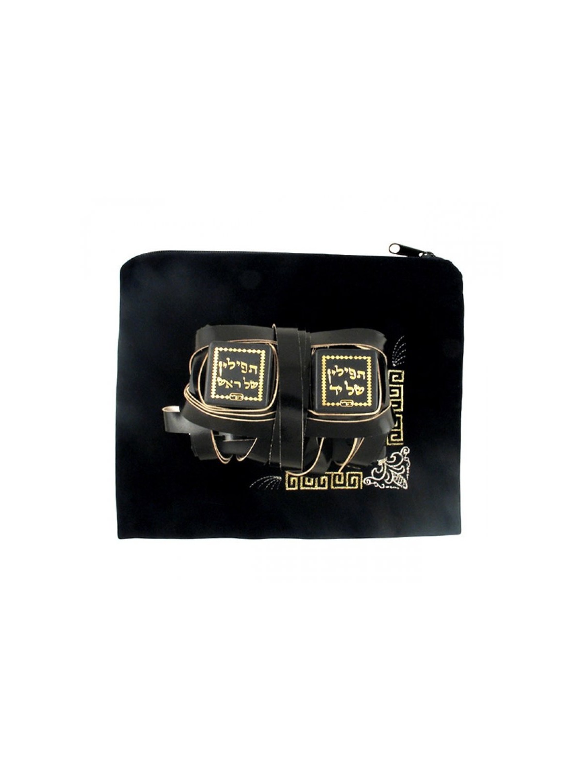Tefillin Peshutim Sefaradi standard avec sac gratuit | Téfilines Peshutim