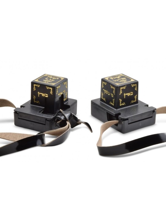 Tefillin Peshutim Ashkenaz standard avec sac gratuit | Téfilines Peshutim