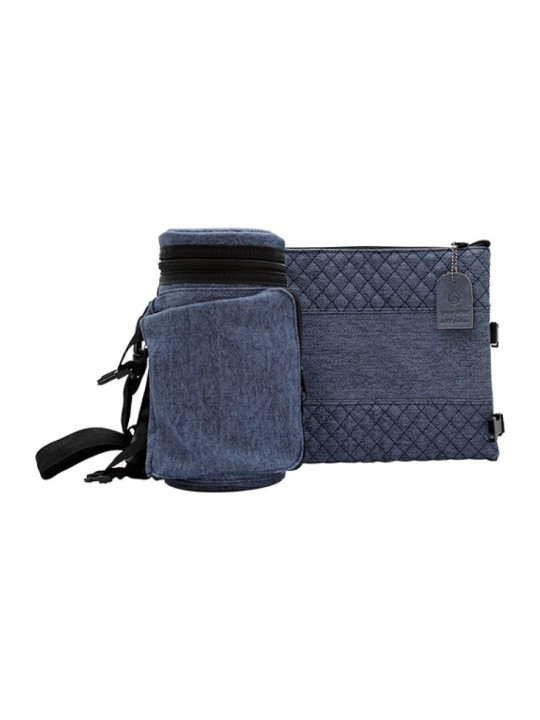 Protection thermique en téfiline en faux cuir... | Sacs et supports de téfilines
