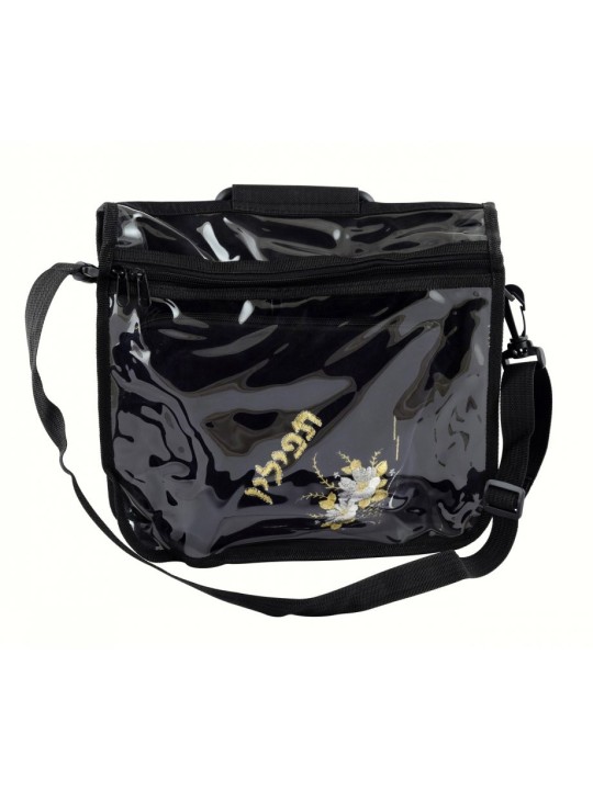 Canvas Transparent Tefillin Carrier | Tefillin Bags & Carriers