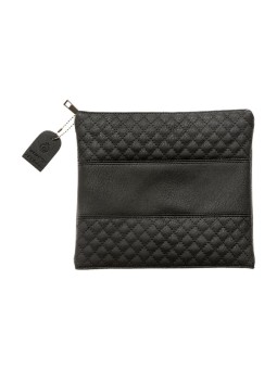 Faux Leather Tefillin Bag Diamond Design Da... | Talit & Tefillin Bags
