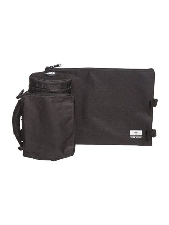 Ensemble porte-téfilines isolé et météo... | Sacs et supports de téfilines