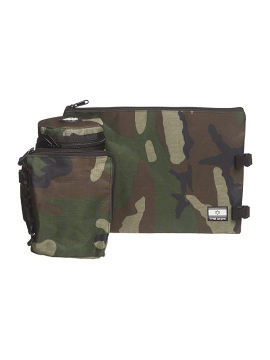 Ensemble porte-téfilines isolé et météo... | Sacs et supports de téfilines