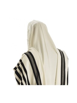 Talitnia Malkhout en laine antidérapante Talit prière... | Talits traditionnels