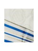 Talitnia Zion Paz Talit Châle de prière Bleu Go... | Talits traditionnels