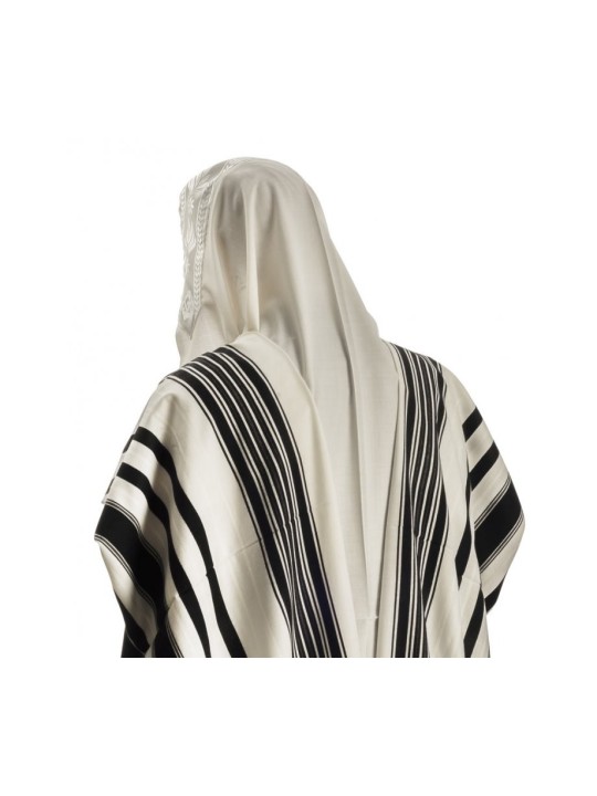 Talitnia Prima AA Tallit Premium Pure Wool Pr... | טליתים מסורתיים