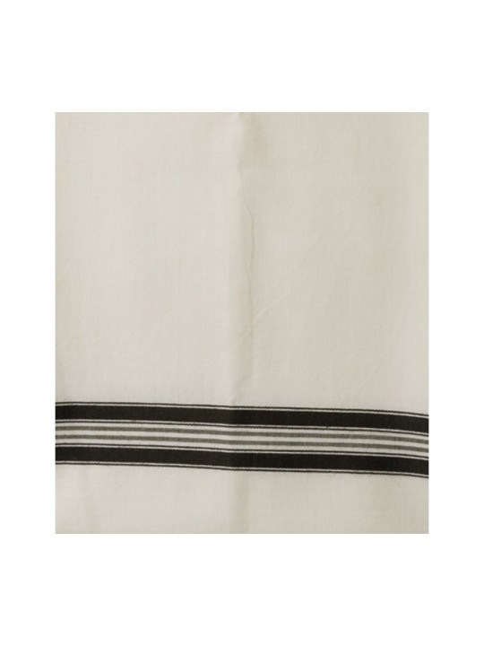 Talitnia Talit Katan en laine blanche sans frange centrale... | Talit Katan