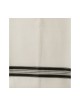 Talitnia Talit Katan en laine blanche sans frange centrale... | Talit Katan