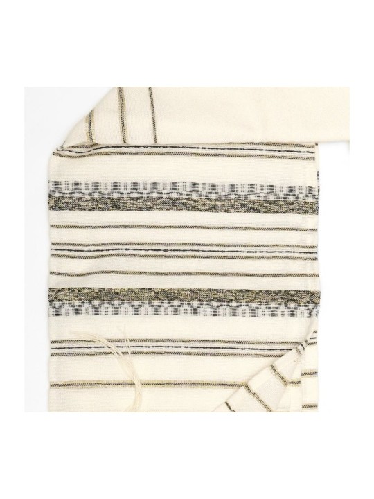 Gabrieli Handwoven Hagar Off White Woo... | Gabrieli Hand Woven Tallit