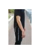 T-shirt noir adulte avec Tzitzit | T-shirt Tzitzit