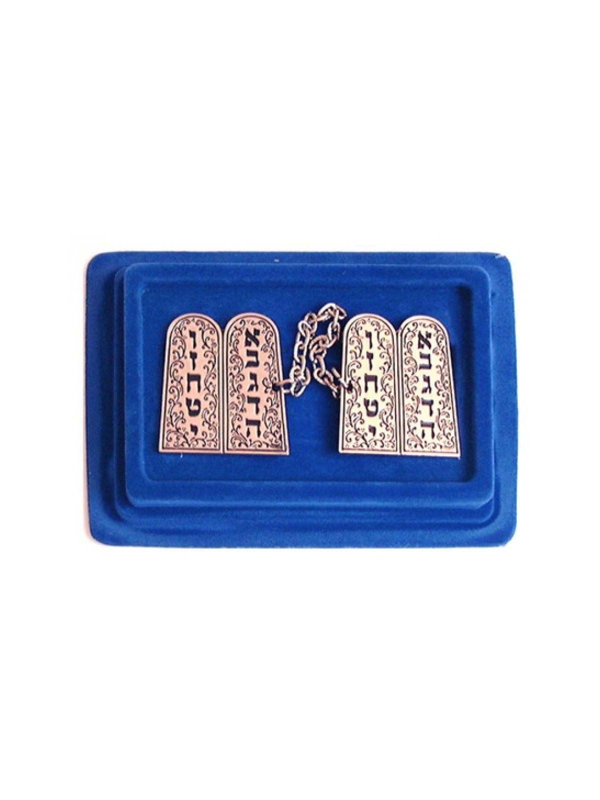 Clips pour châle de prière Talit Tablette de Torah plaquée nickel... | Pinces à talit