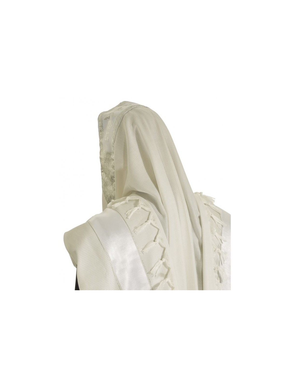 Talitnia laine acrylique Talit Ohr lumière Design | Talits traditionnels