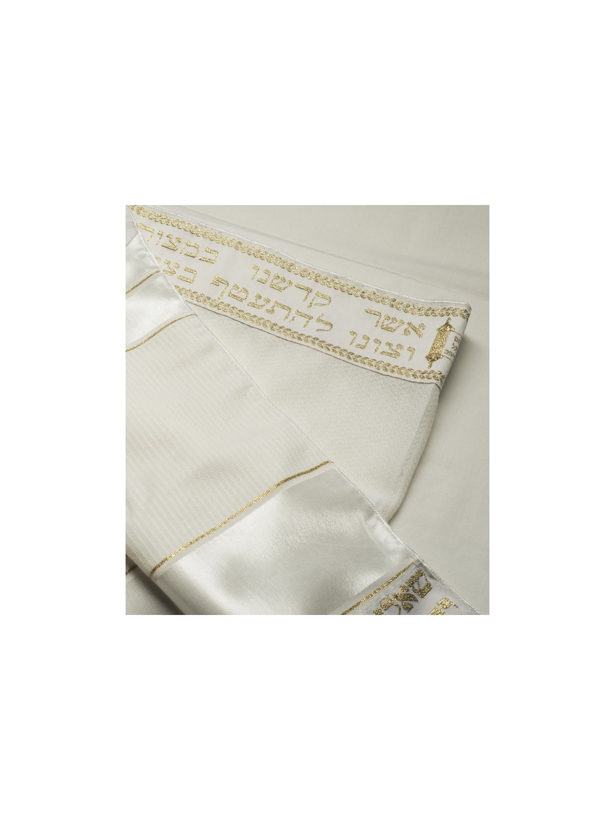 Talitnia laine acrylique Talit Ohr lumière Design | Talits traditionnels