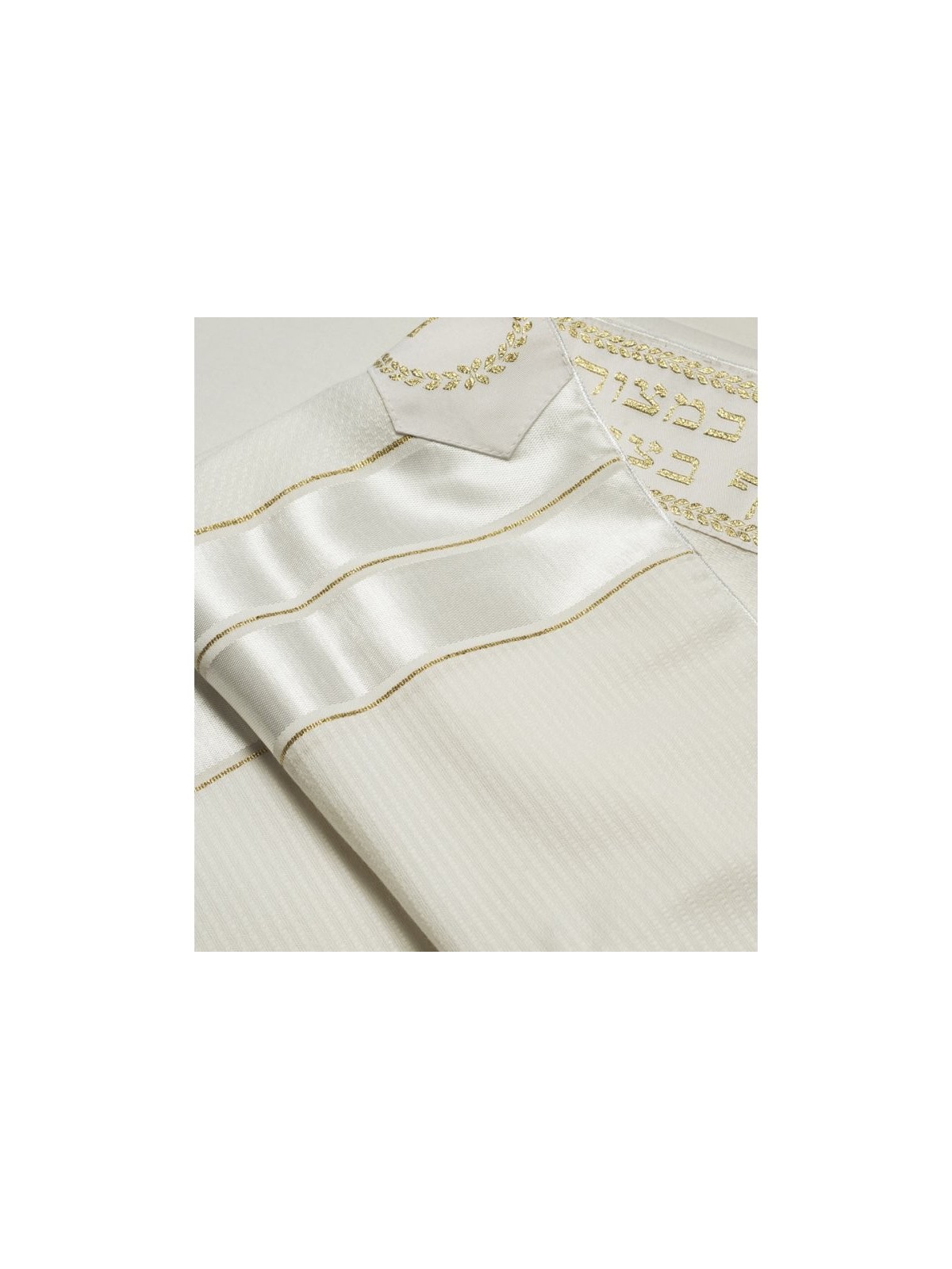 Talitnia laine acrylique Talit Ohr lumière Design | Talits traditionnels