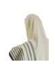 Talitnia laine acrylique Talit Ohr lumière Design | Talits traditionnels