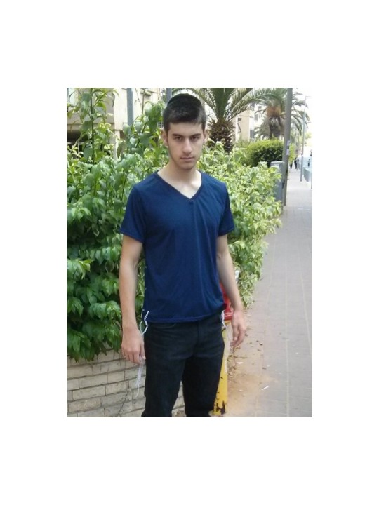 Adult Dark Blue T Shirt with Tzitzit | Tzitzit T-Shirt