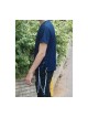 T-shirt bleu foncé adulte avec Tzitzit | T-shirt Tzitzit