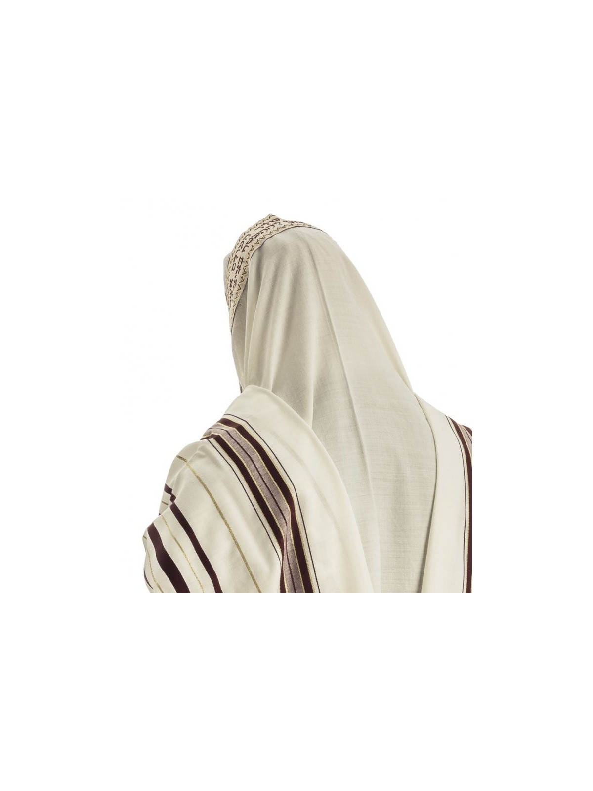 Talitnia Wool Tallit Traditional Kosher P... | Jewish Gift from Israel