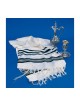 Talitnia laine Talit traditionnel casher P... | Cadeau juif d'Israël