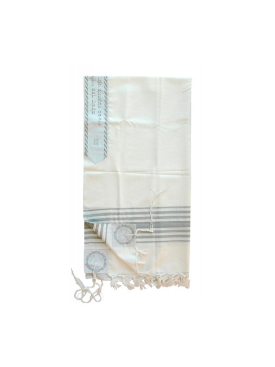 Talitnia Chermonit Laine Talit Pure Laine Kosh... | Talits traditionnels
