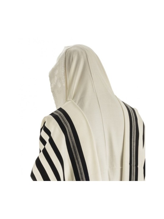 Talitnia traditionnel antidérapant en laine Talit Pra... | Talits traditionnels