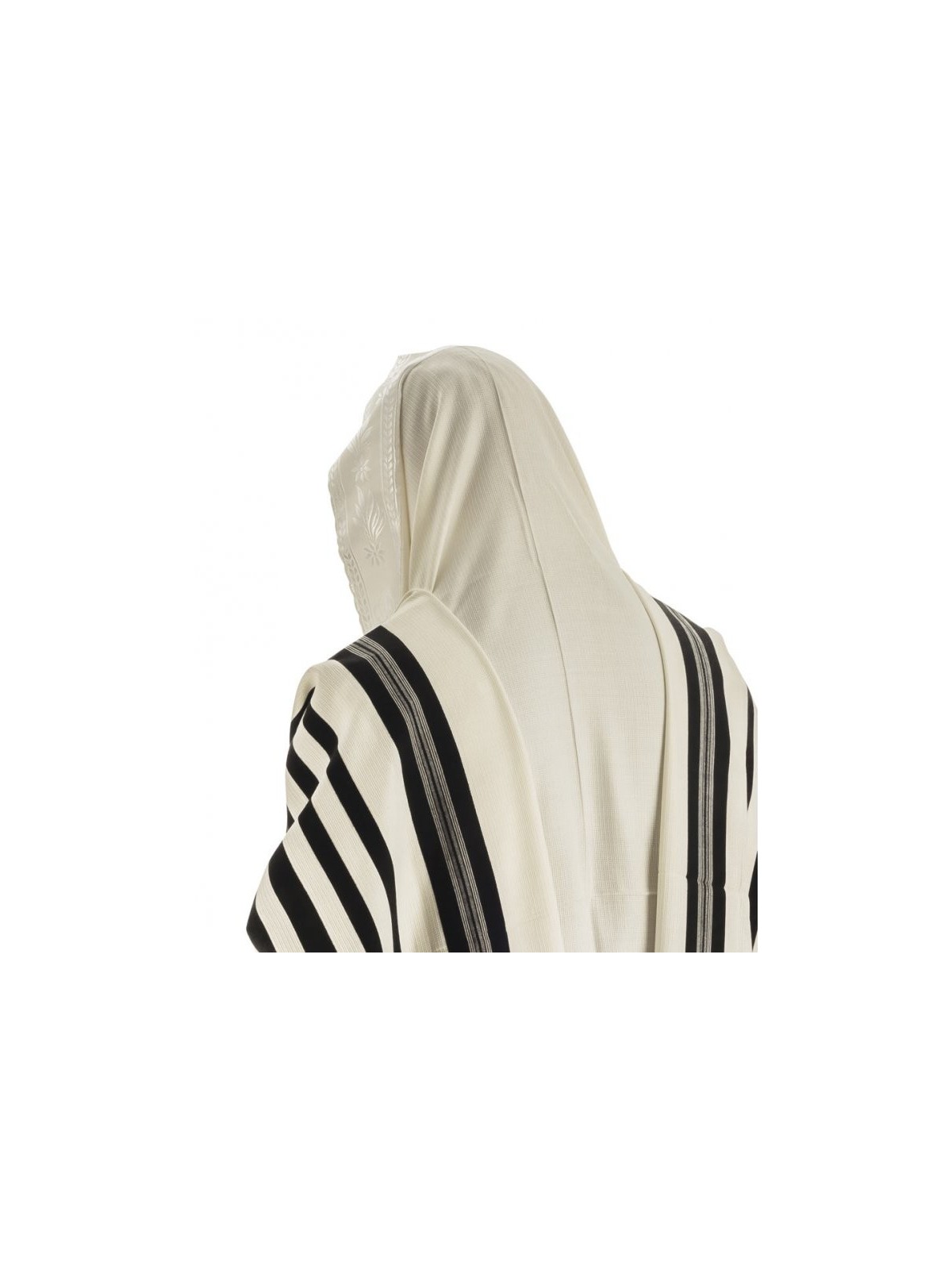 Talitnia traditionnel antidérapant en laine Talit Pra... | Talits traditionnels