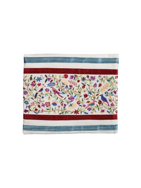 Yair Emanuel Embroidered Tallit Bag %96 Pas... | Talit & Tefillin Bags