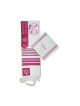 Ensemble de talit en acrylique Ateret à rayures roses... | Châle de prière Talit pour femmes