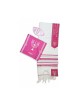 Ateret Ensemble de Talit Acrylique Motif Menorah... | Châle de prière Talit pour femmes