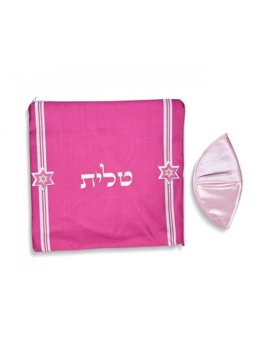 Ateret Ensemble de Talit Acrylique Motif Menorah... | Châle de prière Talit pour femmes