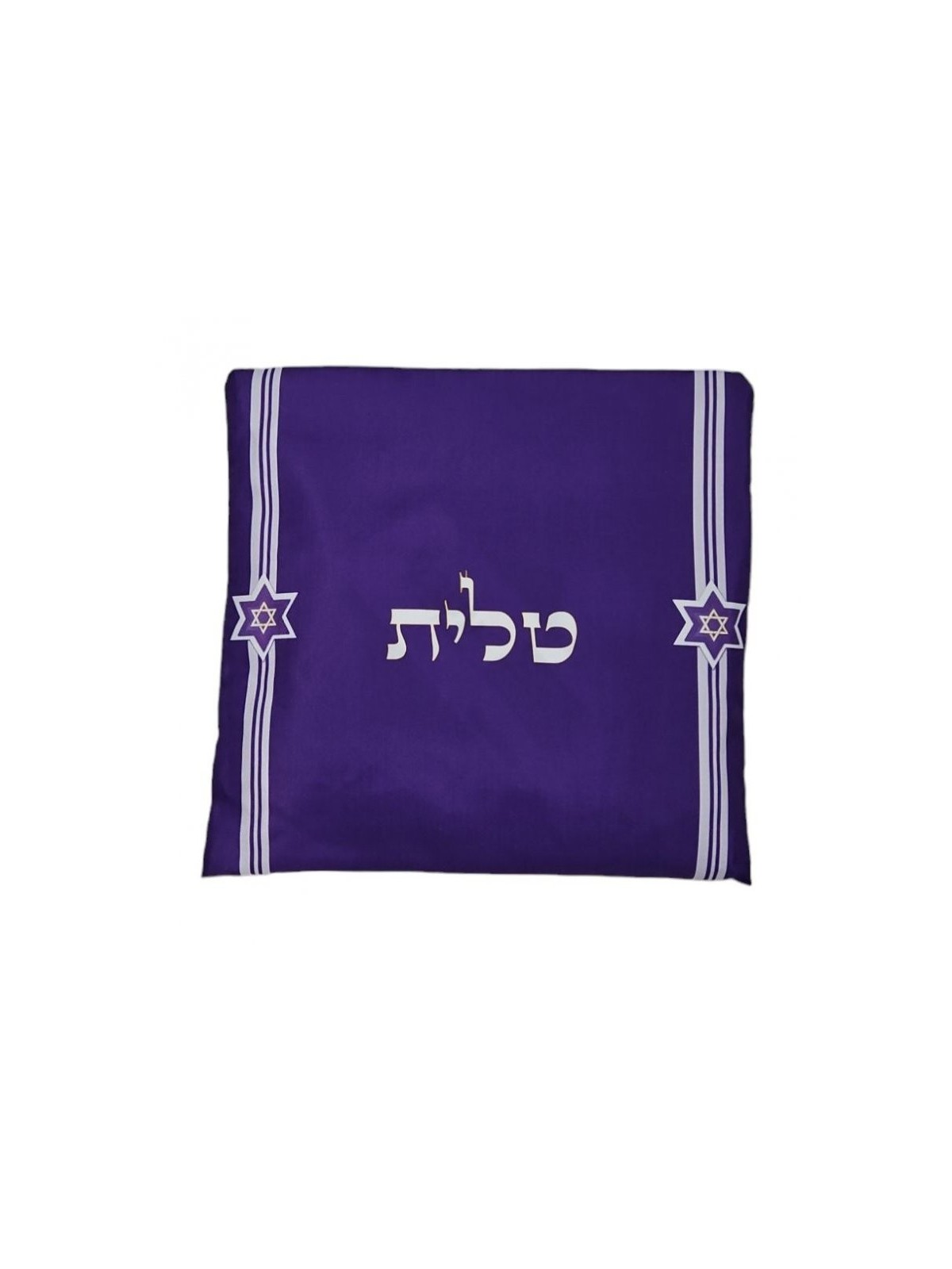 סט עטרת טלית אקריליק מוטיב מנורה... | טלית נשים טלית