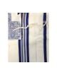 Acrylic Non Slip Tallit Textured Checke... | Traditional Prayer Shawls